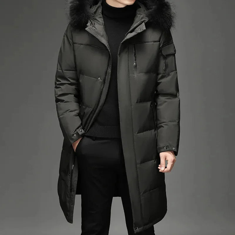 Parka d'hiver à capuche