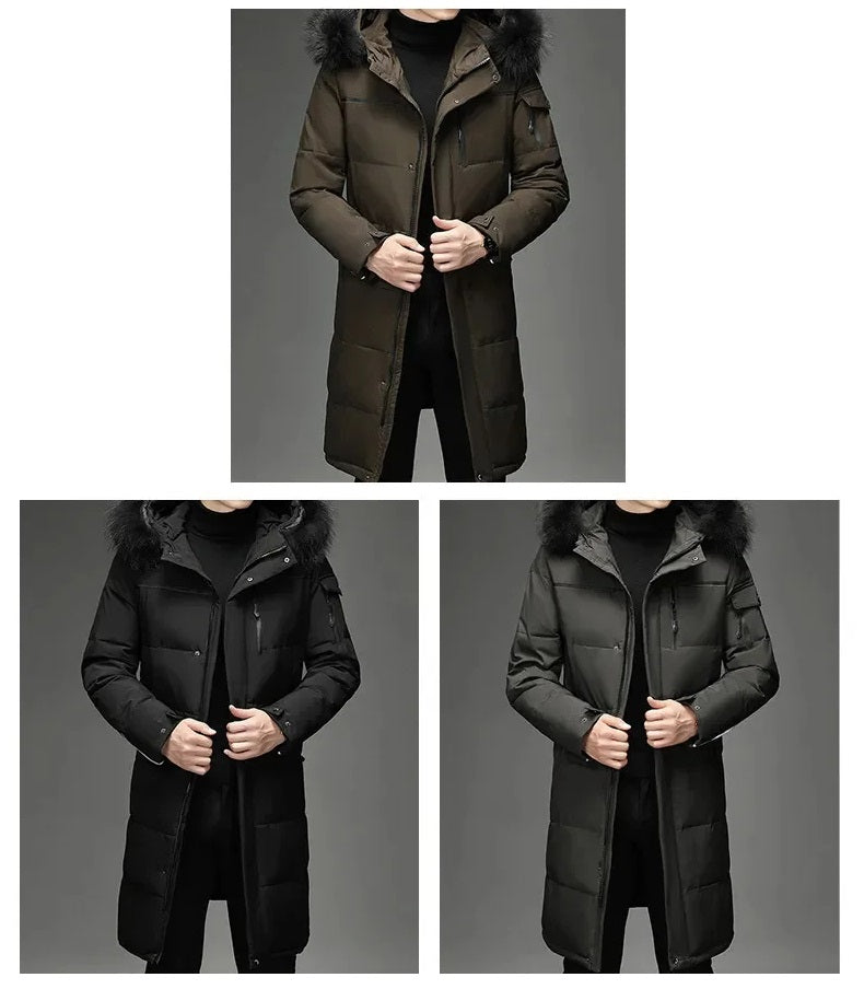 Parka d'hiver à capuche
