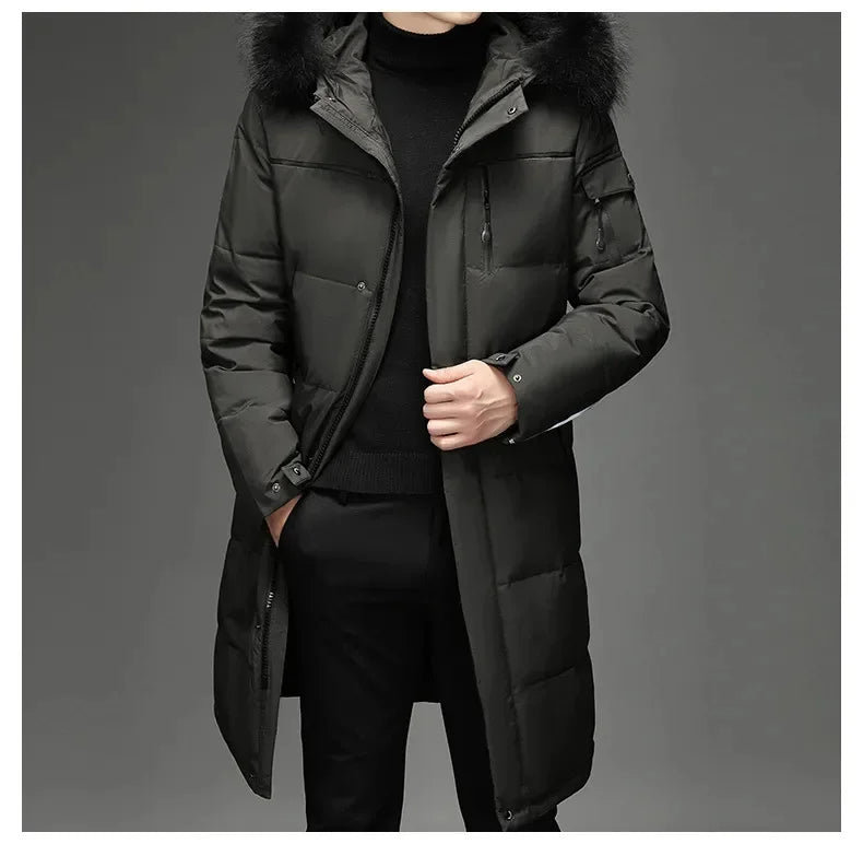 Parka d'hiver à capuche