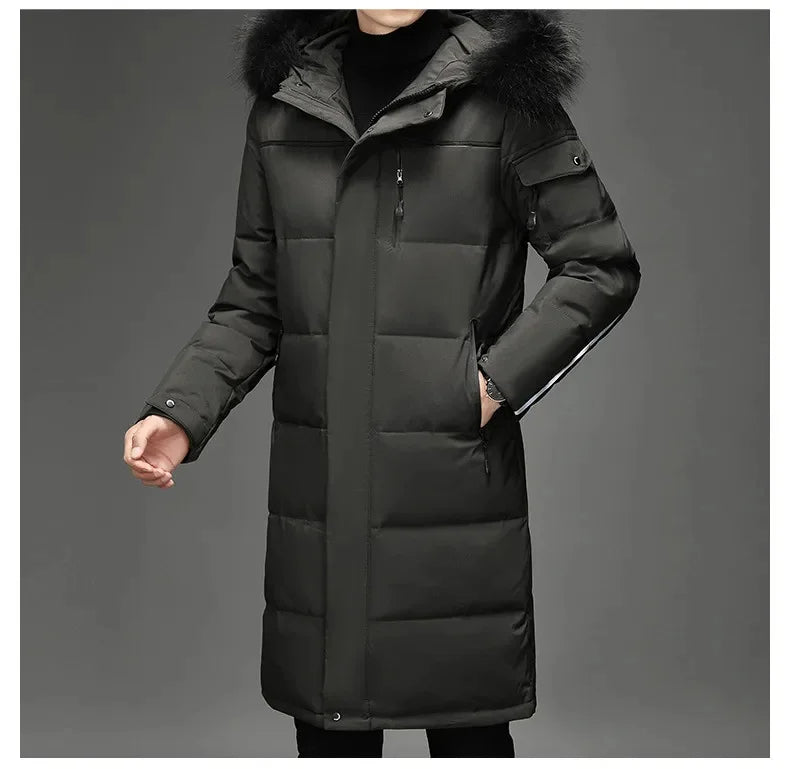 Parka d'hiver à capuche