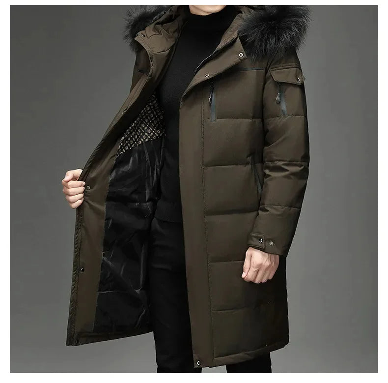Parka d'hiver à capuche