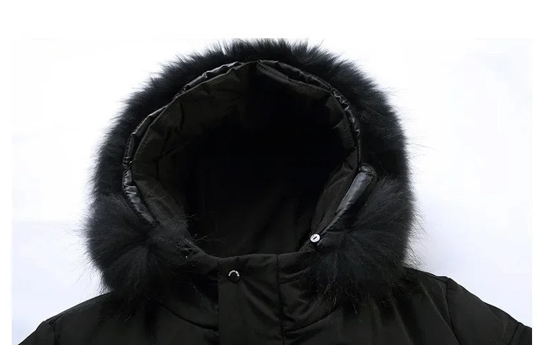 Parka d'hiver à capuche