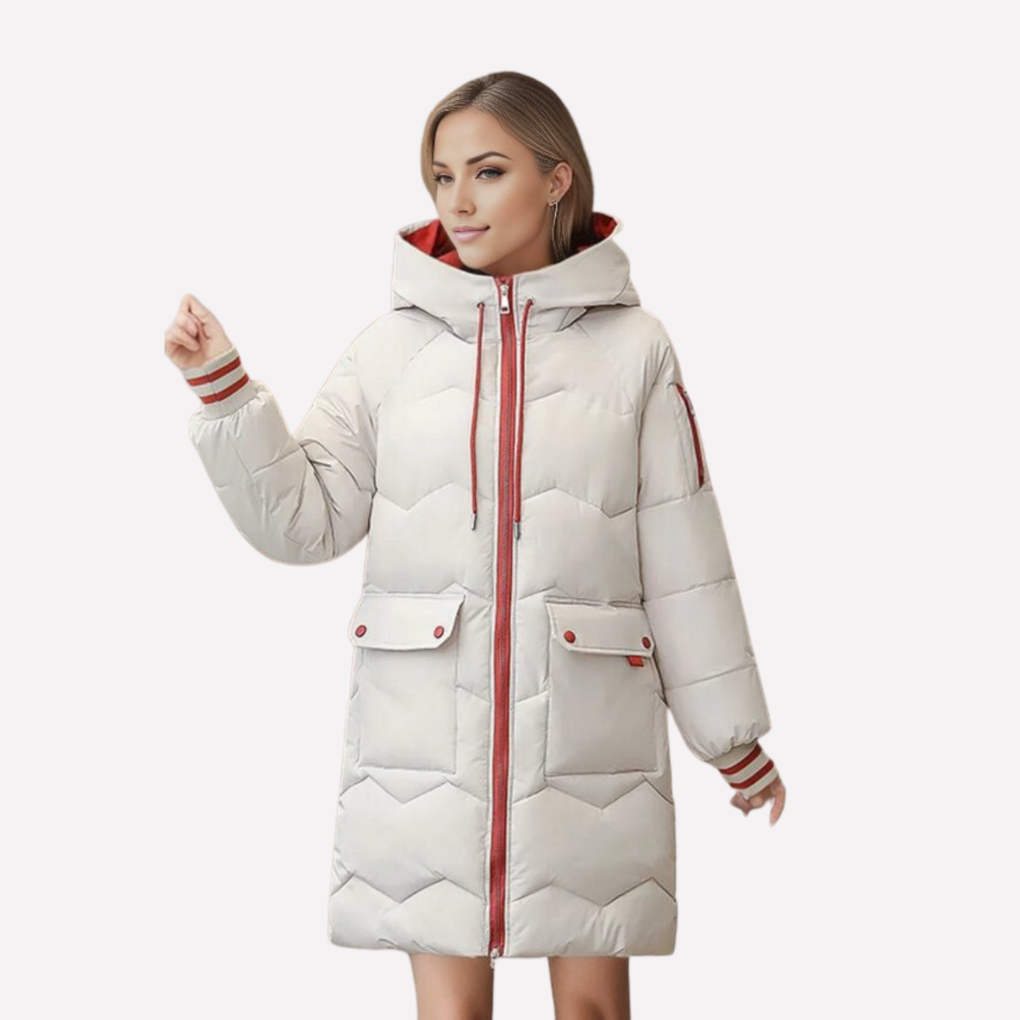 Parka hivernale chaude pour femme