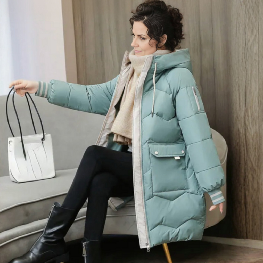 Parka hivernale chaude pour femme
