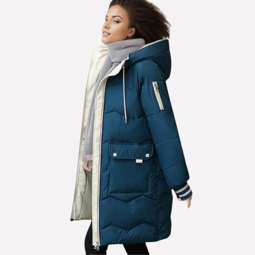 Parka hivernale chaude pour femme