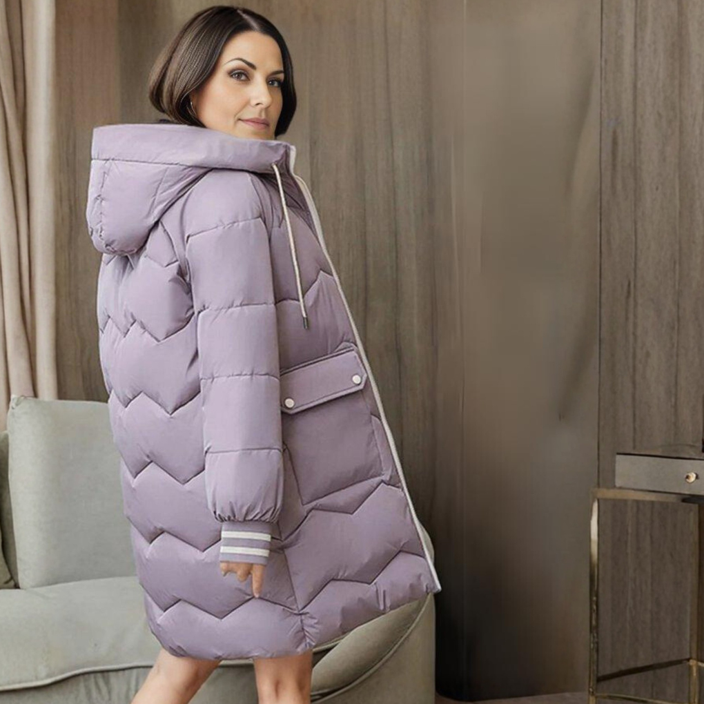 Parka hivernale chaude pour femme