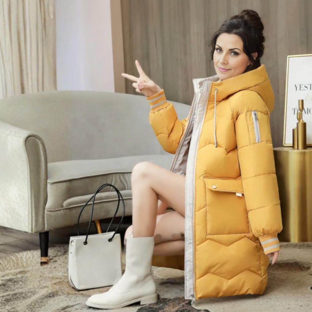 Parka hivernale chaude pour femme