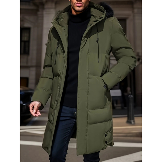 Parka long élégant pour homme