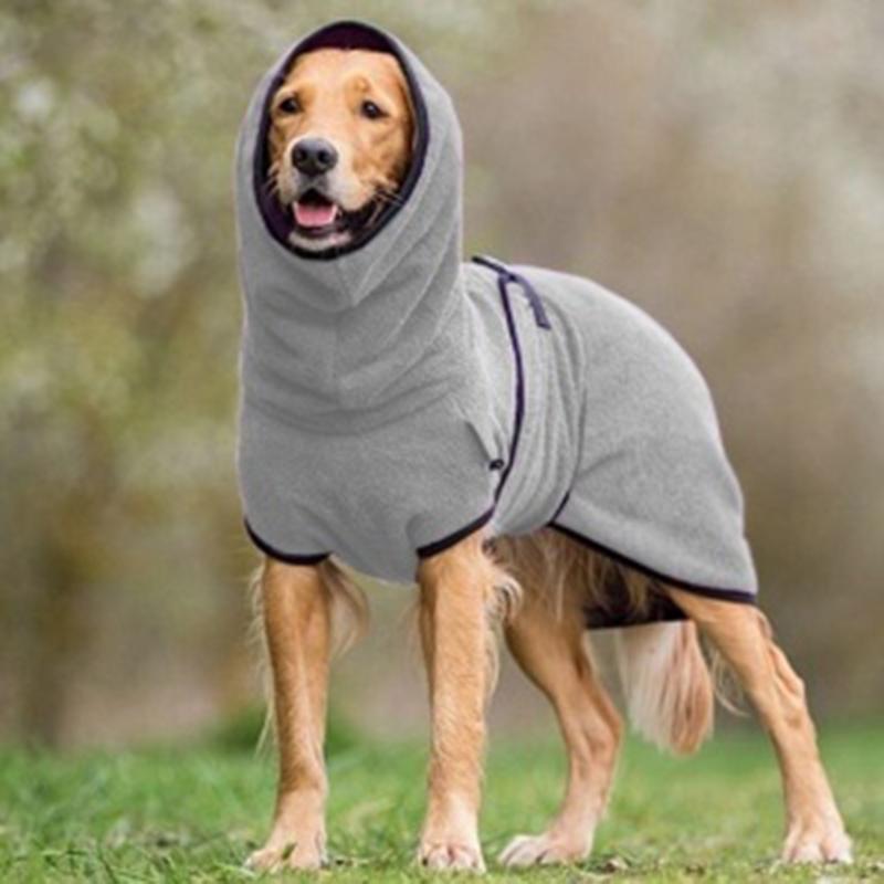 Peignoir réglable pour animaux de compagnie