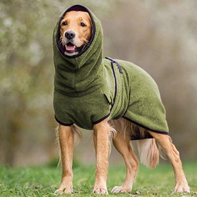Peignoir réglable pour animaux de compagnie