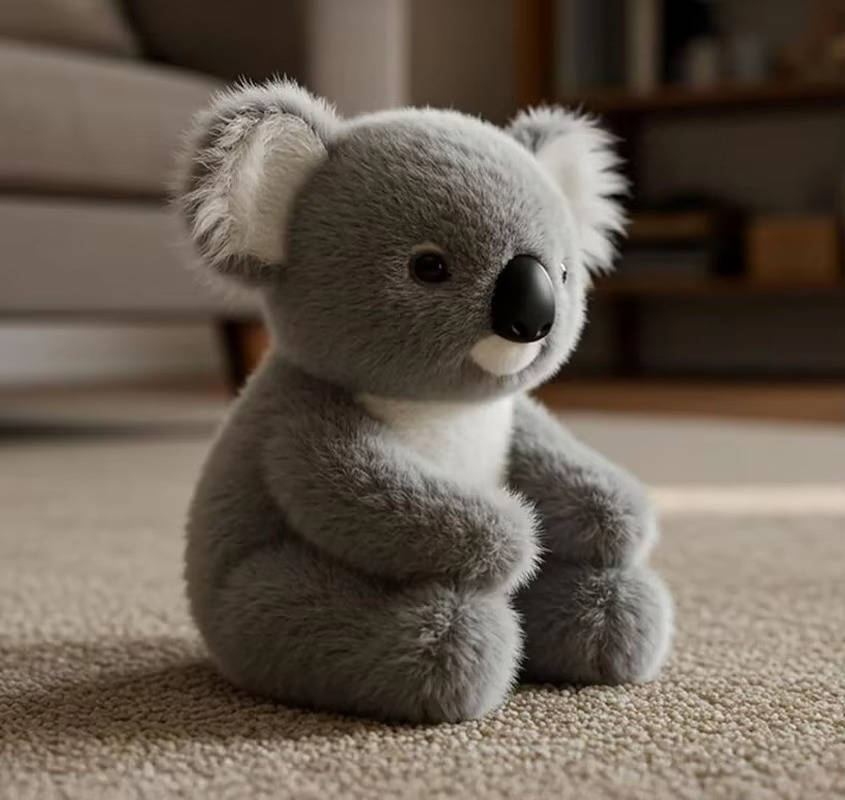 Peluche koala lestée ultra-douce pour soulager l'anxiété