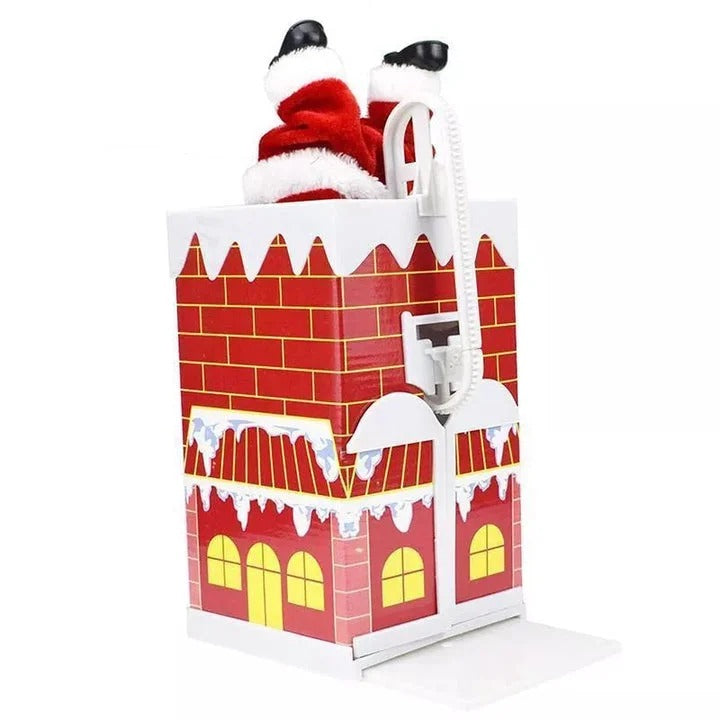 Père Noël grimpant