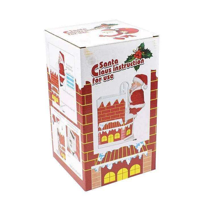 Père Noël grimpant