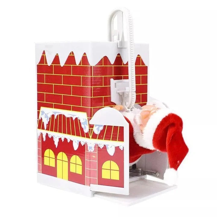 Père Noël grimpant