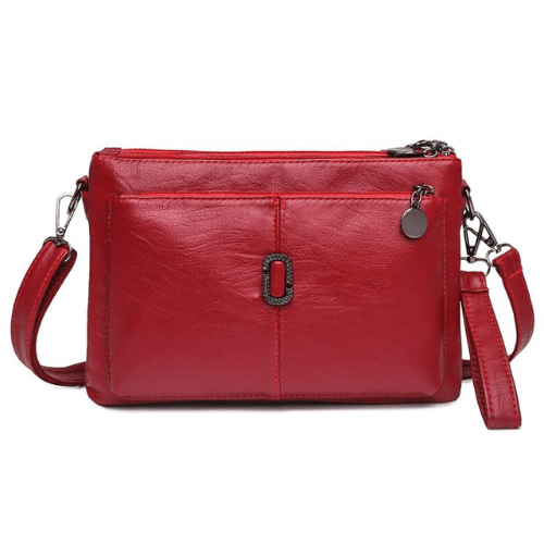 Petit sac bandoulière en cuir pour femme | Finition cuir de haute qualité