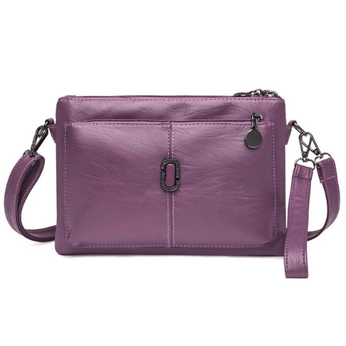 Petit sac bandoulière en cuir pour femme | Finition cuir de haute qualité
