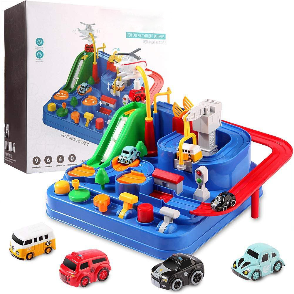 Petite voiture - Jeu de stimulation cérébrale - Aventure en ville