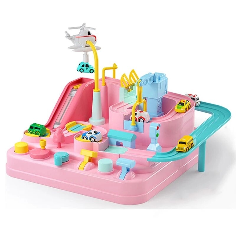 Petite voiture - Jeu de stimulation cérébrale - Aventure en ville
