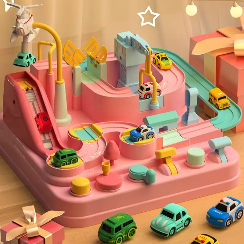 Petite voiture - Jeu de stimulation cérébrale - Aventure en ville