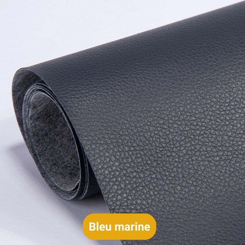 Pièce de réparation autoadhésive en cuir (50 x 138 cm)