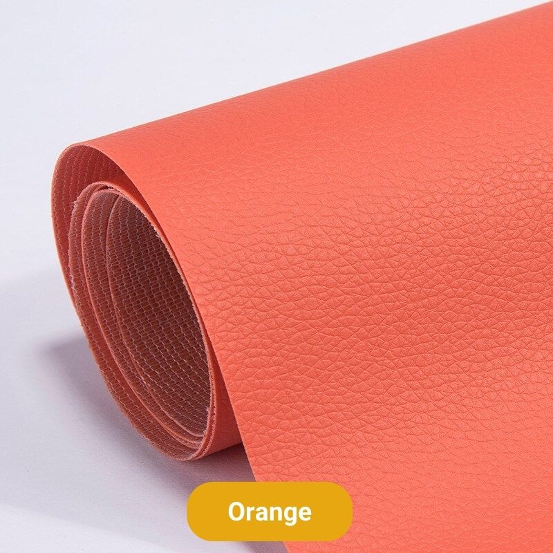 Pièce de réparation autoadhésive en cuir (50 x 138 cm)