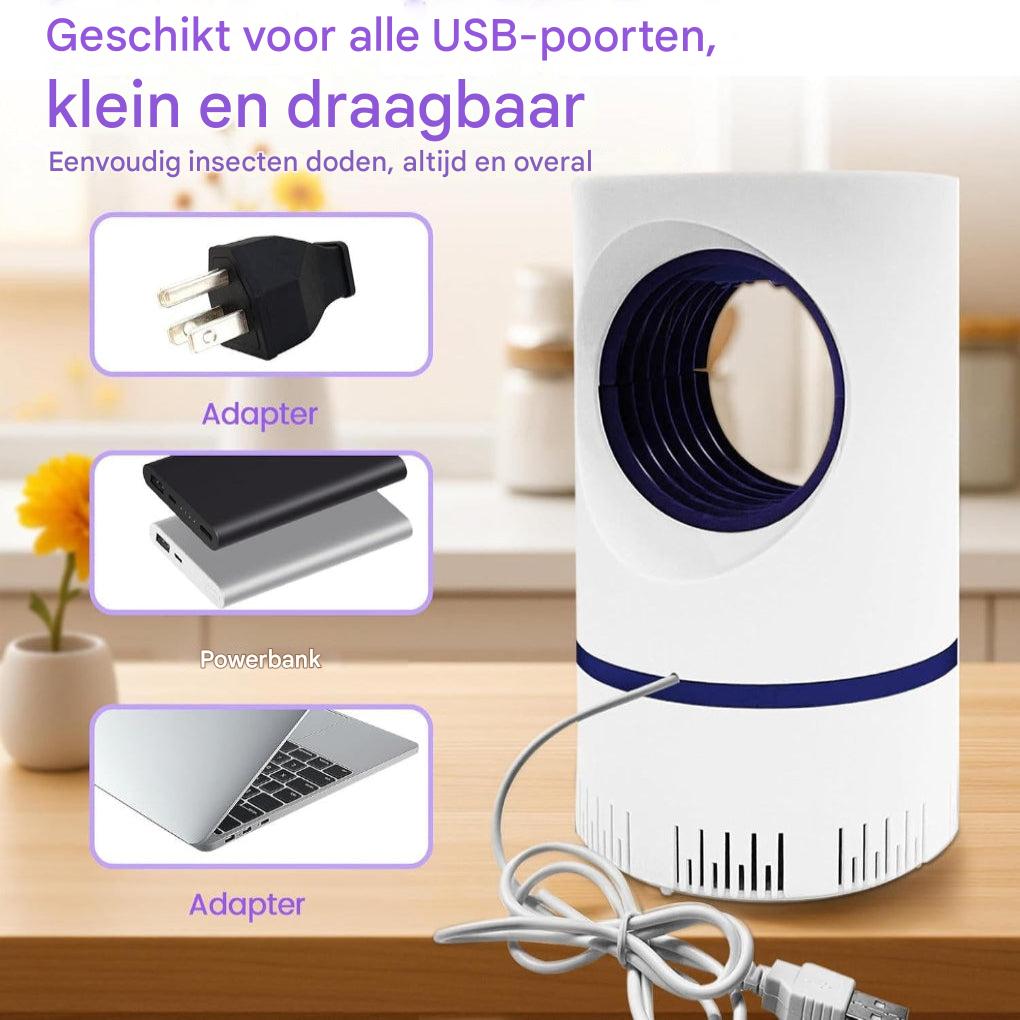 Piège à insectes UV – piège à moustiques et mouches pour intérieur et extérieur