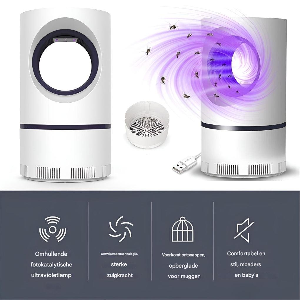 Piège à insectes UV – piège à moustiques et mouches pour intérieur et extérieur