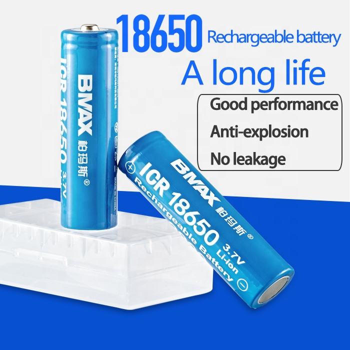 Piles rechargeables Li-ion 18650 3,7 V universelles (lot de 2)