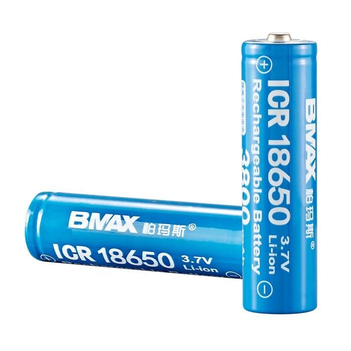 Piles rechargeables Li-ion 18650 3,7 V universelles (lot de 2)