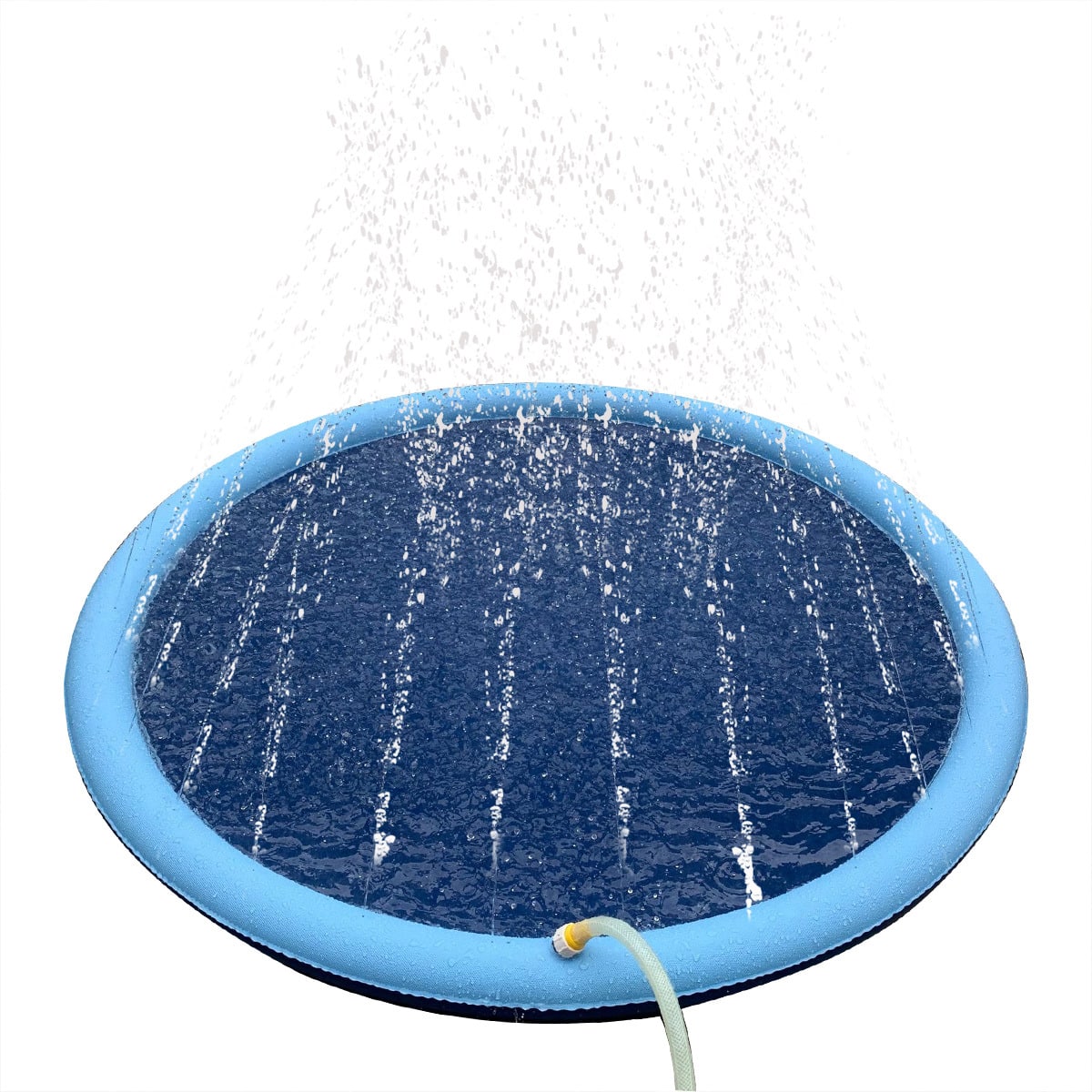 Piscine pour chien avec jet d'eau (disponible en tailles pour grands et petits chiens)