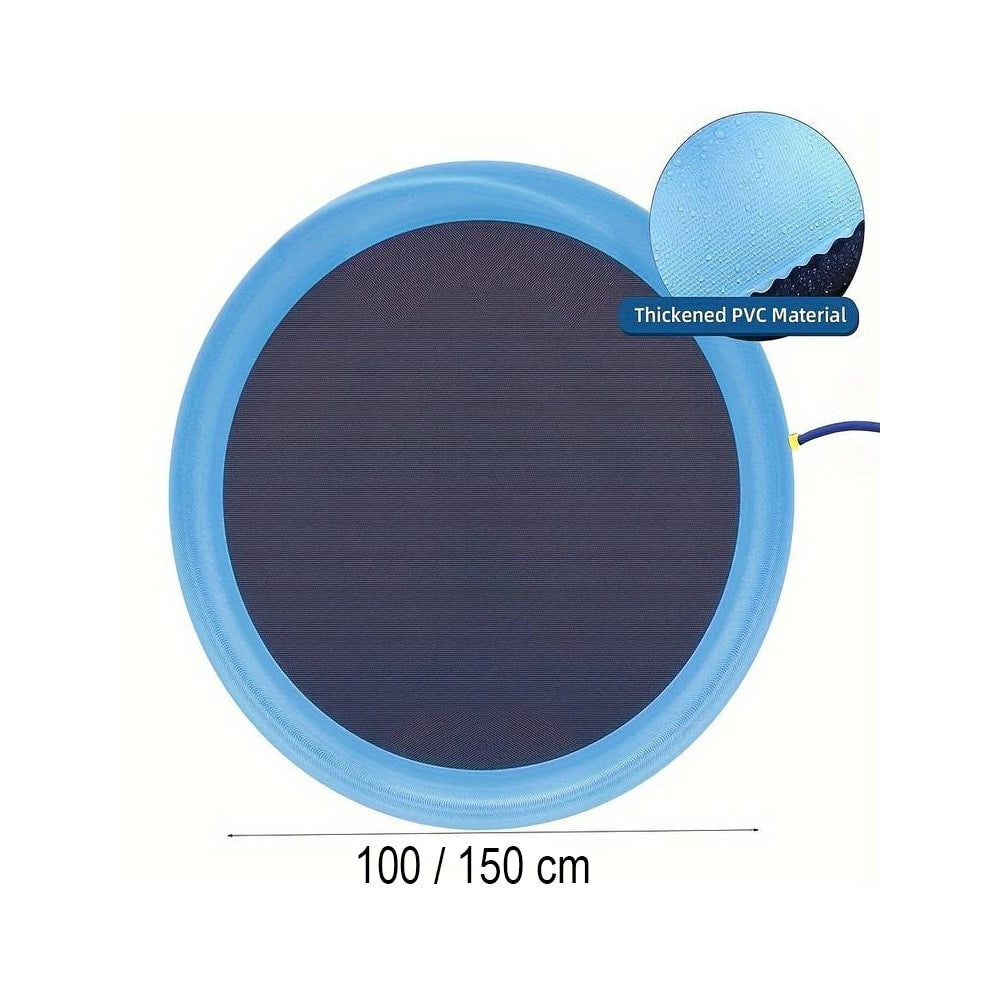 Piscine pour chien avec jet d'eau (disponible en tailles pour grands et petits chiens)