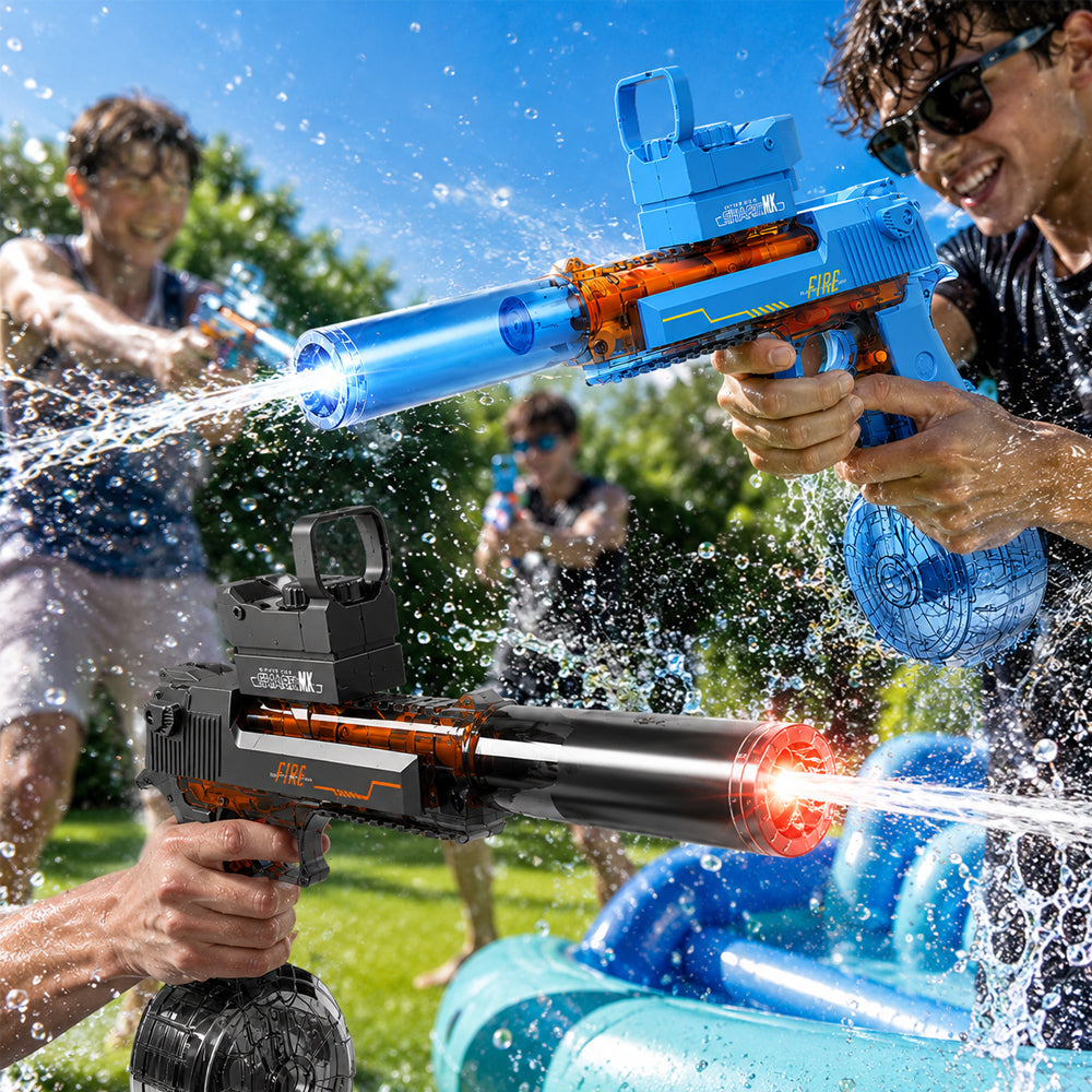 Pistolet à eau électrique avec éclairage LED stylé