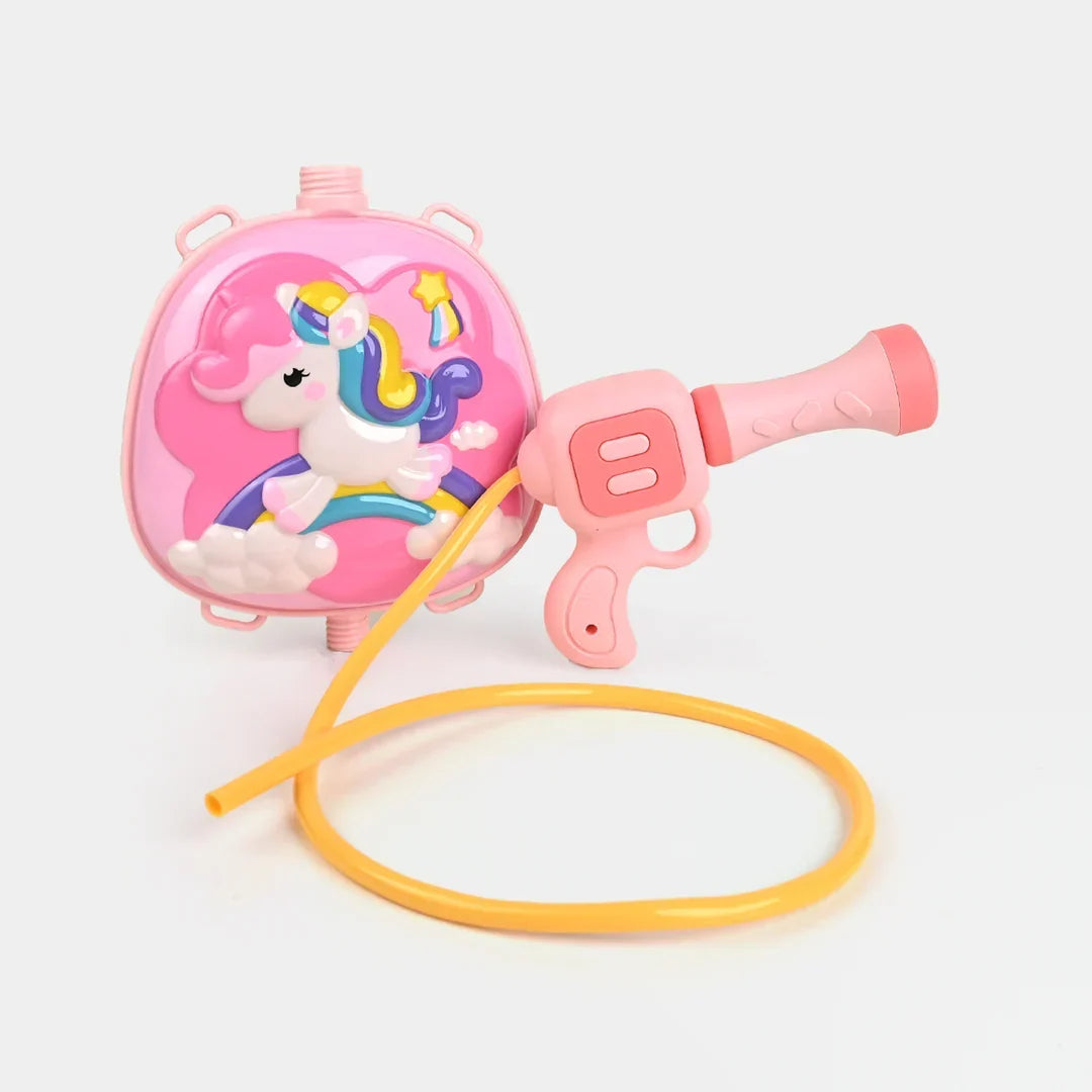 Pistolet à eau jouet avec réservoir sac à dos pour enfant