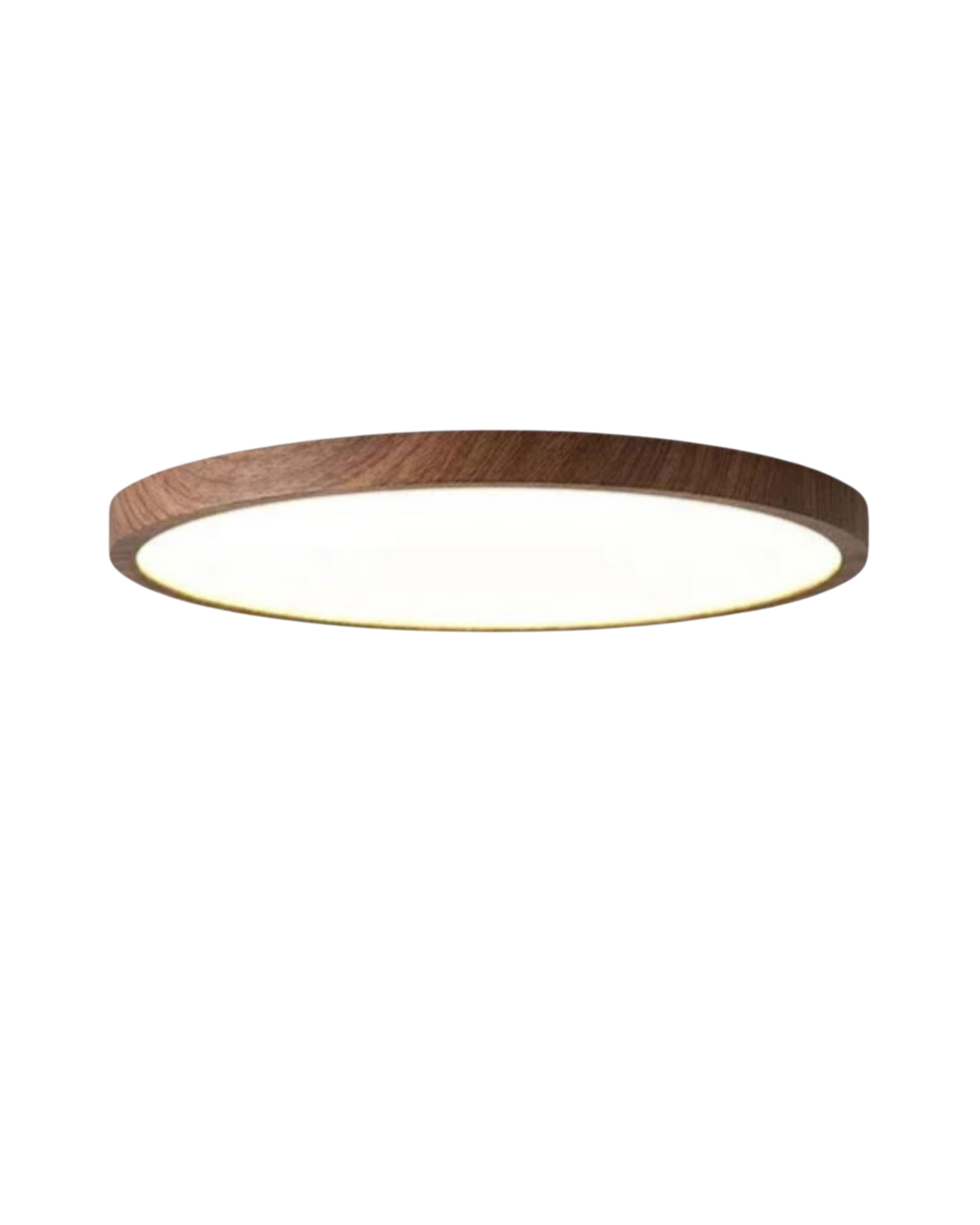 Plafonnier ultra-plat en bois pour salon et chambre à coucher