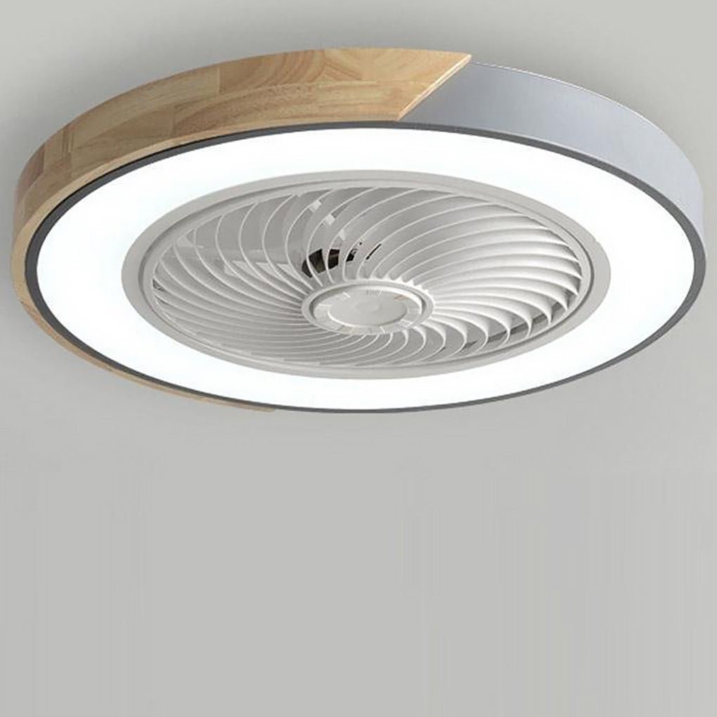 Plafonnier ventilateur sans pales avec LED intégrée