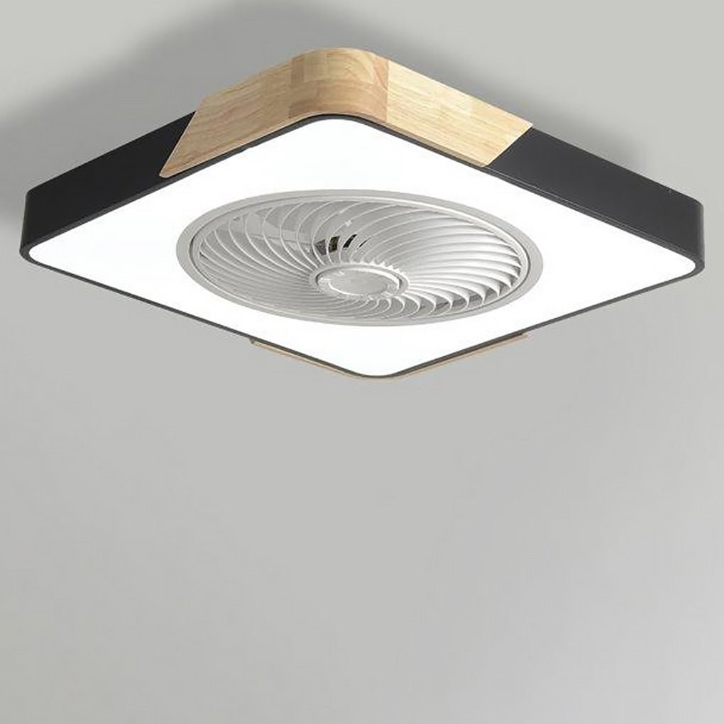 Plafonnier ventilateur sans pales avec LED intégrée
