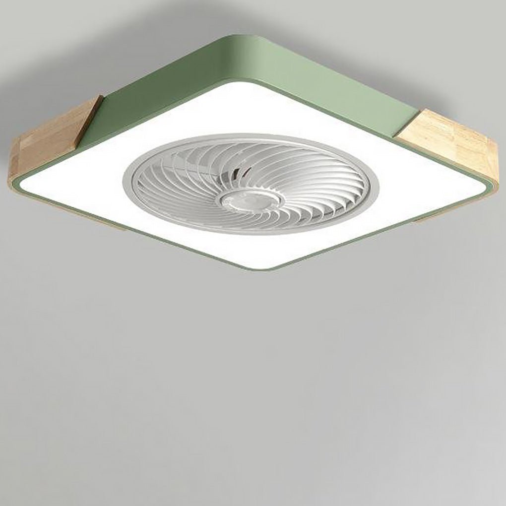 Plafonnier ventilateur sans pales avec LED intégrée
