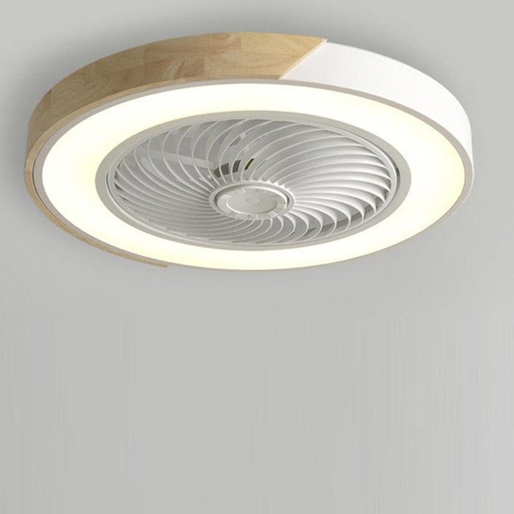Plafonnier ventilateur sans pales avec LED intégrée