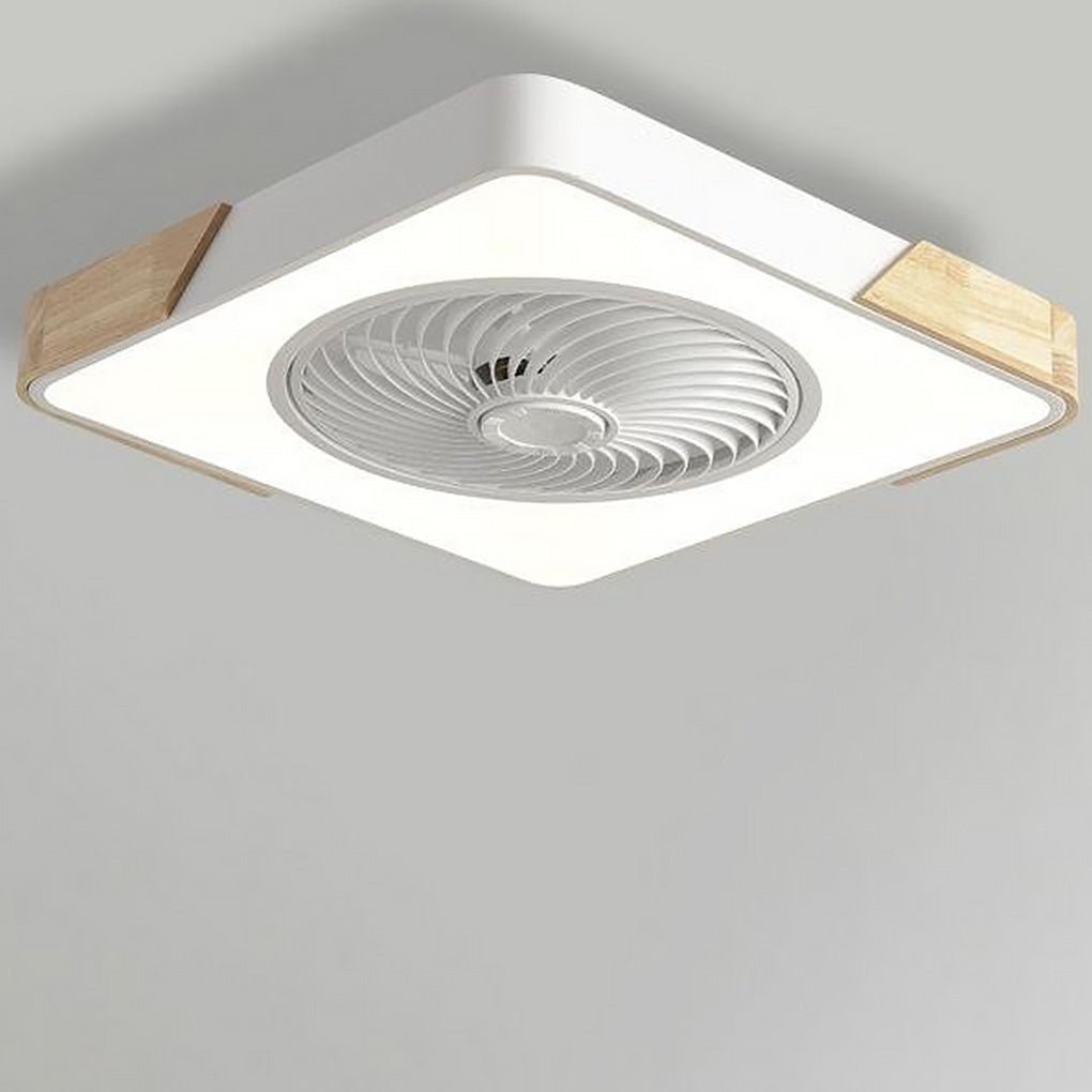 Plafonnier ventilateur sans pales avec LED intégrée