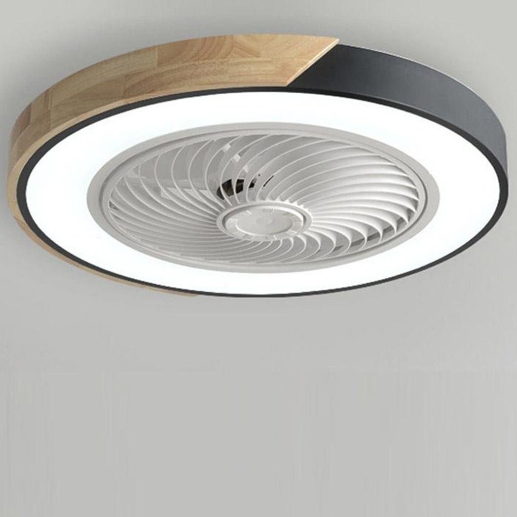 Plafonnier ventilateur sans pales avec LED intégrée