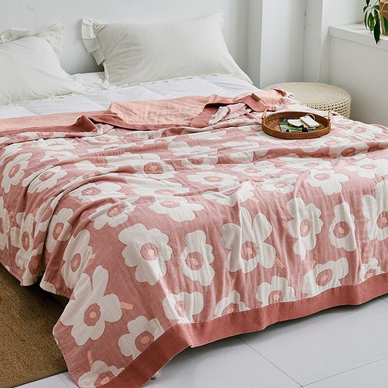 Plaid couverture en coton pour intérieur moderne