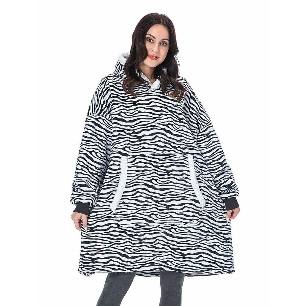 Plaid sweat chaud et luxueux d'hiver