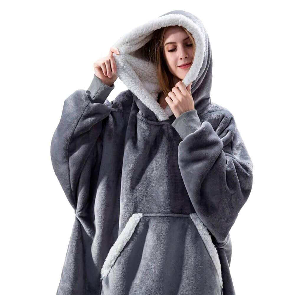 Plaid sweat chaud et luxueux d'hiver