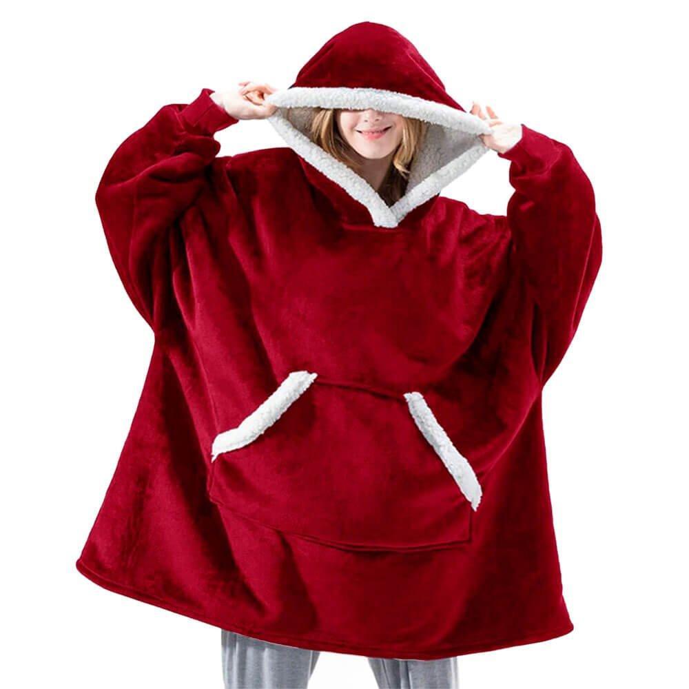 Plaid sweat chaud et luxueux d'hiver