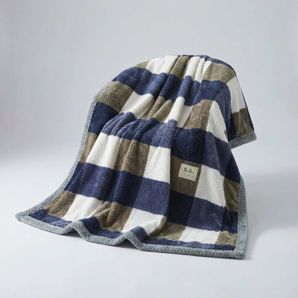 Plaid tricoté pour le jour