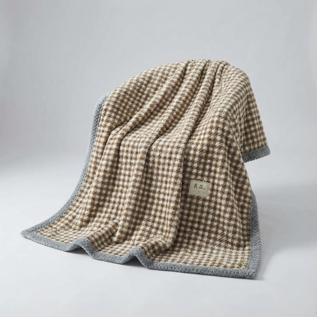 Plaid tricoté pour le jour