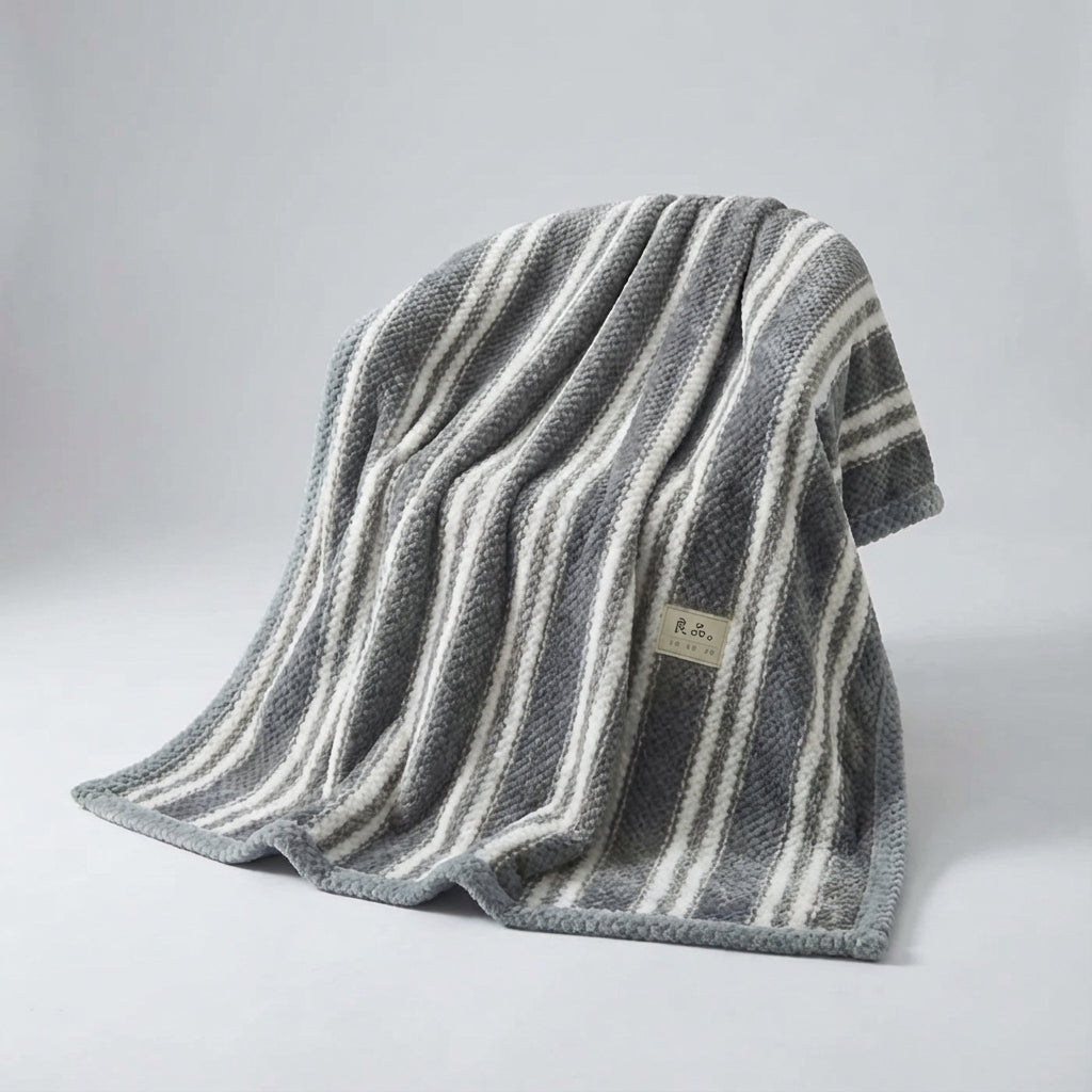 Plaid tricoté pour le jour