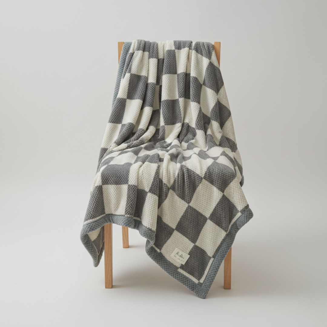 Plaid tricoté pour le jour