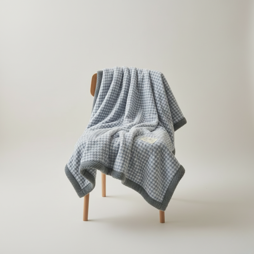 Plaid tricoté pour le jour