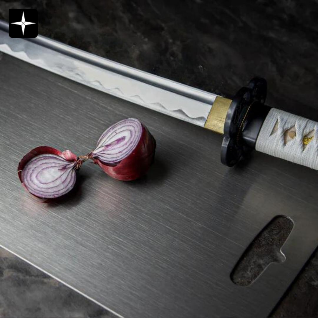 Planche à découper en métal pour une préparation culinaire sûre, hygiénique et efficace